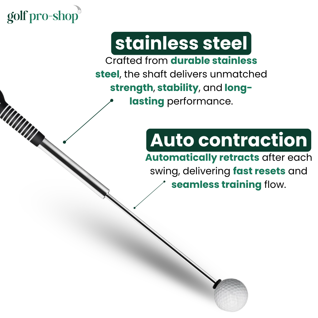 Telescopic swing trainer